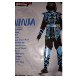 TURQUOISE NINJA KIDS SIZE M