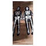2CT KIDS LARGE SKELETON SKIN JUMPSUITS