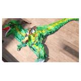 KIDS LARGE INFLATABLE RIDE-ON RAPTOR COSTUME