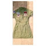 WOMENS LARGE PILOT DRESS COSTUME