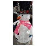 3FT LIGHTED POP-UP SNOWMAN DECORATION
