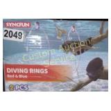 POOL DIVING RINGS