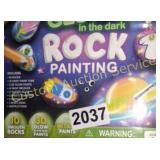 GLOW IN THE DARK ROCK PAINTING KIT