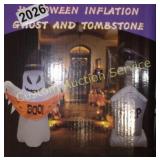 2PC TOMBSTONE & GHOST INFLATABLE