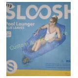 BLUE LEAVES POOL LOUNGER