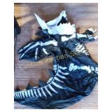 KIDS SKELETON DRAGON INFLATABLE COSTUME