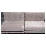 2PC KATHYA FABRIC MODULAR SECTION LOVESEAT RETAIL