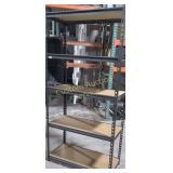 5 TIER ADJUSTABLE METAL SHELVING UNIT