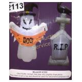 2PC GHOST & TOMBSTONE INFLATABLES