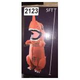 KIDS INFLATABLE TREX COSTUME