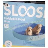 BLUE FOLDABLE POOL