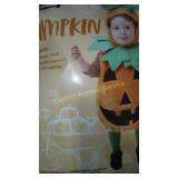 PUMPKIN COSTUME KIDS SIZE 3T