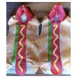 2CT BOYS MED. HOTDOG COSTUMES