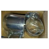 LARGE EXHAUST CLAMP 2 PC