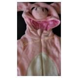 PIG ONESIE COSTUME BABY SIZE 12-18 M