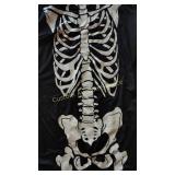 WOMENS GLOW IN THE DARK SKELETON DRESS SIZE M 2