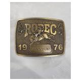 1976 Hesston NFR Buckle