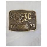 1976 Hesston NFR Buckle