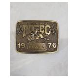 1976 Hesston NFR Buckle