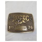 1976 Hesston NFR Buckle