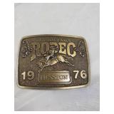 1976 Hesston NFR Buckle