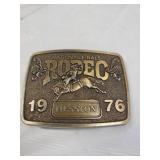 1976 Hesston NFR Buckle
