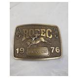 1976 Hesston NFR Buckle