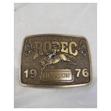 1976 Hesston NFR Buckle