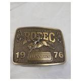1976 Hesston NFR Buckle