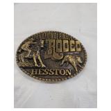 1978 Hesston NFR Buckle