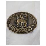 1979 Hesston NFR Buckle