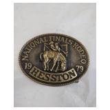 1979 Hesston NFR Buckle