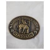 1979 Hesston NFR Buckle
