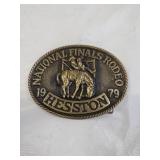 1979 Hesston NFR Buckle