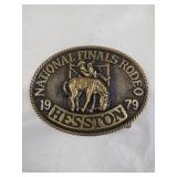 1979 Hesston NFR Buckle