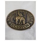 1979 Hesston NFR Buckle
