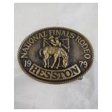 1979 Hesston NFR Buckle