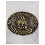 1979 Hesston NFR Buckle