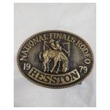 1979 Hesston NFR Buckle