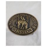 1979 Hesston NFR Buckle
