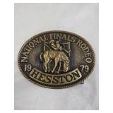 1979 Hesston NFR Buckle