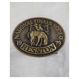 1979 Hesston NFR Buckle