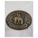 1979 Hesston NFR Buckle