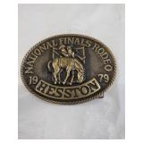 1979 Hesston NFR Buckle