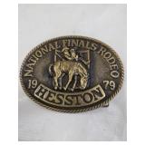 1979 Hesston NFR Buckle