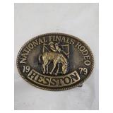 1979 Hesston NFR Buckle