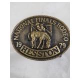 1979 Hesston NFR Buckle