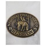 1979 Hesston NFR Buckle