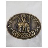 1979 Hesston NFR Buckle