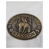 1979 Hesston NFR Buckle
